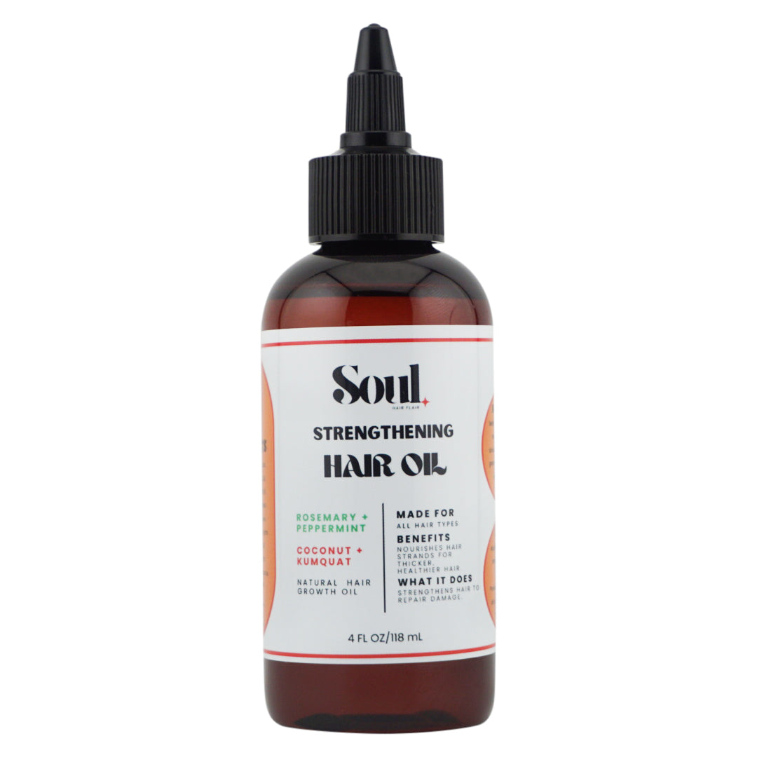 Rosemary + Peppermint Strengthening Hair Growth Oil